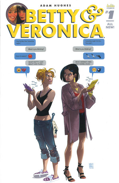 Cover for Betty and Veronica (Archie, 2016 series) #1 [Cover S Ramon K. Perez]