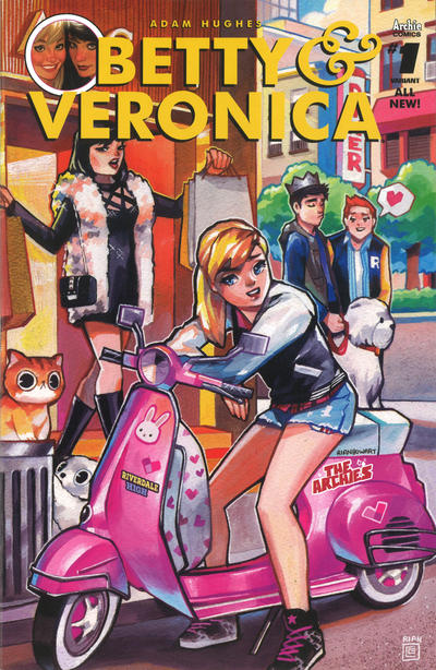 Cover for Betty and Veronica (Archie, 2016 series) #1 [Cover K Rian Gonzales]