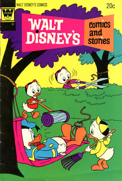 Cover for Walt Disney's Comics and Stories (Western, 1962 series) #v33#12 (396) [Whitman]
