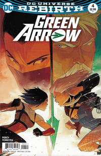 Cover Thumbnail for Green Arrow (DC, 2016 series) #4 [Otto Schmidt Cover]