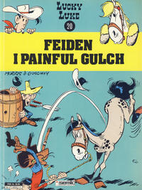 Cover Thumbnail for Lucky Luke (Semic, 1977 series) #20 - Feiden i Painful Gulch [3. opplag]