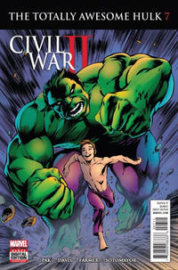 Cover Thumbnail for Totally Awesome Hulk (Marvel, 2016 series) #7 [Alan Davis]