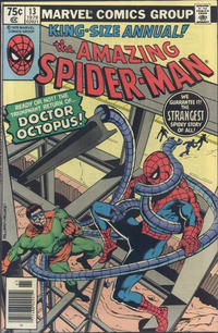 Cover Thumbnail for The Amazing Spider-Man Annual (Marvel, 1964 series) #13 [Newsstand]