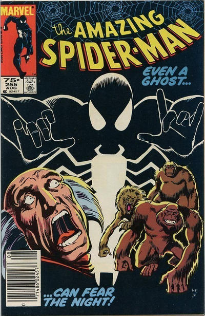 Cover for The Amazing Spider-Man (Marvel, 1963 series) #255 [Canadian]