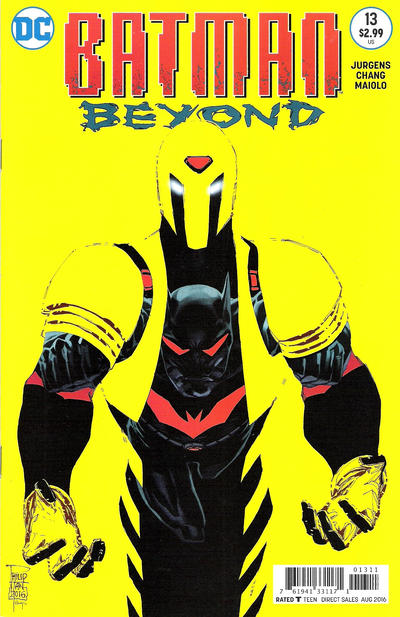 Cover for Batman Beyond (DC, 2015 series) #13
