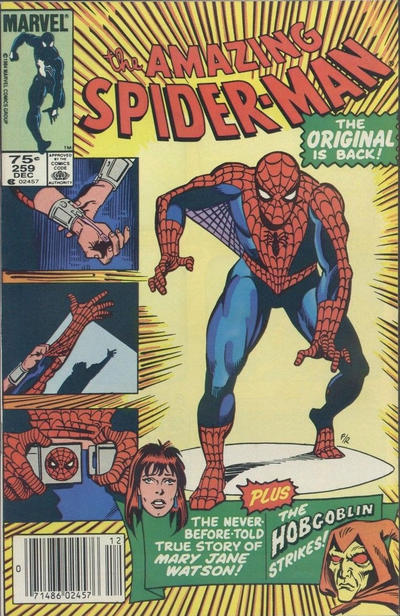 Cover for The Amazing Spider-Man (Marvel, 1963 series) #259 [Canadian]