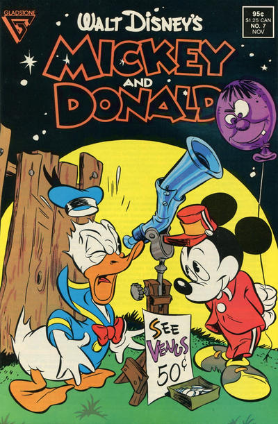 Cover for Walt Disney's Mickey and Donald (Gladstone, 1988 series) #7 [Direct]