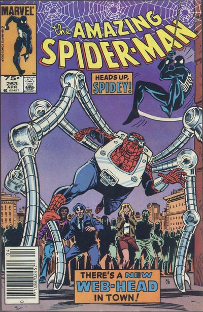 Cover for The Amazing Spider-Man (Marvel, 1963 series) #263 [Canadian]