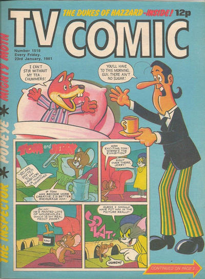 Cover for TV Comic (Polystyle Publications, 1951 series) #1518