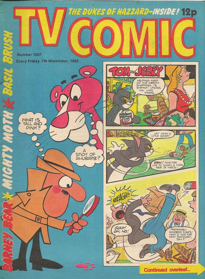 Cover for TV Comic (Polystyle Publications, 1951 series) #1507