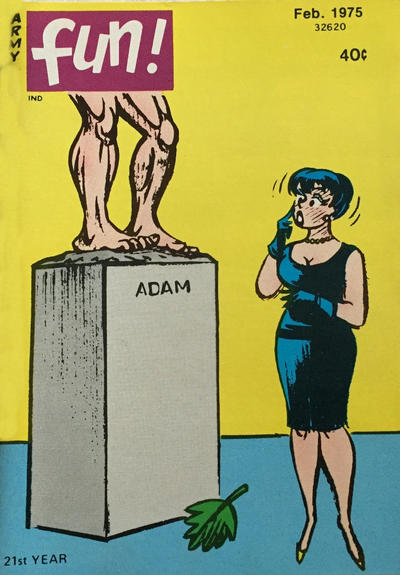 Cover for Army Fun (Prize, 1952 series) #v12#8
