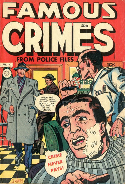 Cover for Famous Crimes (Superior, 1949 series) #7