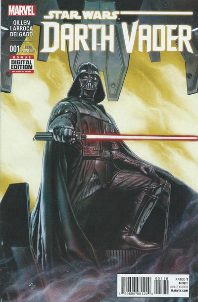 Cover for Darth Vader (Marvel, 2015 series) #1 [Fifth Printing Variant - Adi Granov]