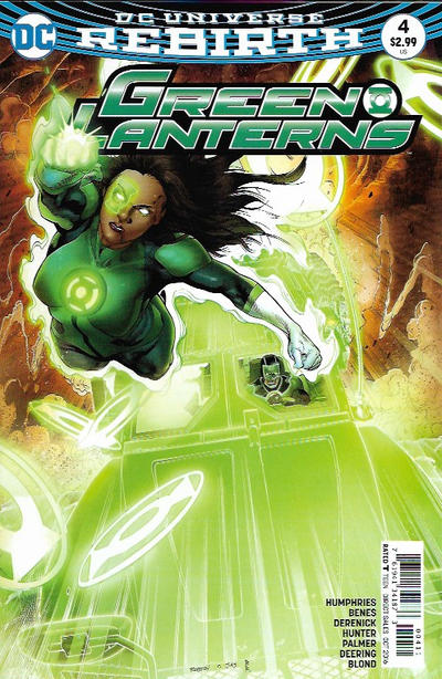 Cover for Green Lanterns (DC, 2016 series) #4 [Robson Rocha / Jay Leisten Cover]