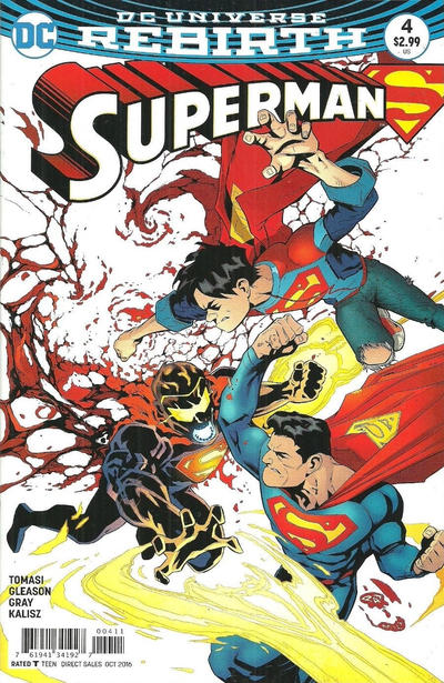 Cover for Superman (DC, 2016 series) #4 [Patrick Gleason / Mick Gray Cover]