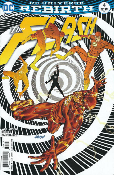 Cover for The Flash (DC, 2016 series) #4 [Dave Johnson Cover]