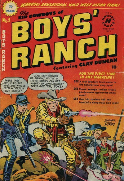 Cover for Boys' Ranch (Super Publishing, 1951 ? series) #2