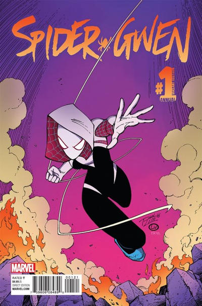 Cover for Spider-Gwen Annual (Marvel, 2016 series) #1 [Ron Lim Variant]
