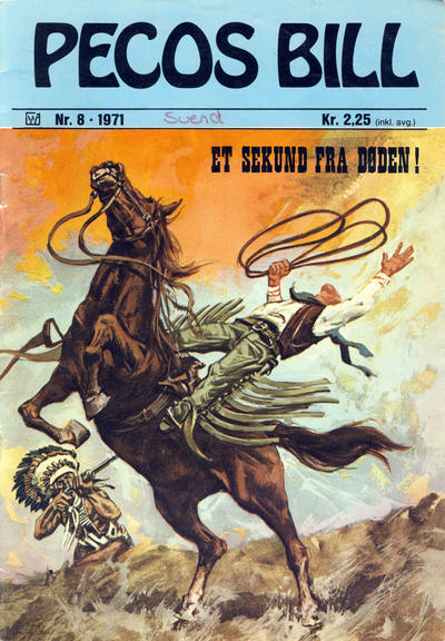 Cover for Pecos Bill (Illustrerte Klassikere / Williams Forlag, 1971 series) #8/1971