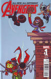 Cover for All-New All-Different Avengers Annual (Marvel, 2016 series) #1 [Skottie Young Marvel Babies Variant]
