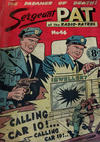 Cover for Sergeant Pat of the Radio-Patrol (Atlas, 1950 series) #46