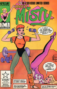 Cover Thumbnail for Misty (Marvel, 1985 series) #5 [Direct]