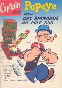 Cover Thumbnail for Cap'tain présente Popeye (spécial) (Société Française de Presse Illustrée (SFPI), 1962 series) #13