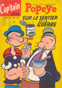 Cover Thumbnail for Cap'tain présente Popeye (spécial) (Société Française de Presse Illustrée (SFPI), 1962 series) #16
