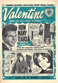 Cover Thumbnail for Valentine (IPC, 1957 series) #3 February 1962