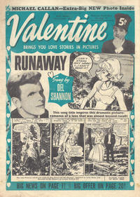 Cover Thumbnail for Valentine (IPC, 1957 series) #9 September 1961