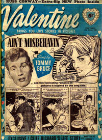 Cover Thumbnail for Valentine (IPC, 1957 series) #15 October 1960