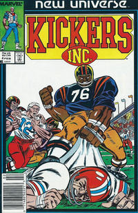 Cover for Kickers, Inc. (Marvel, 1986 series) #4 [Direct]