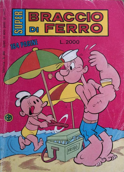Cover for Super Braccio di Ferro (Editoriale Metro, 1973 series) #205