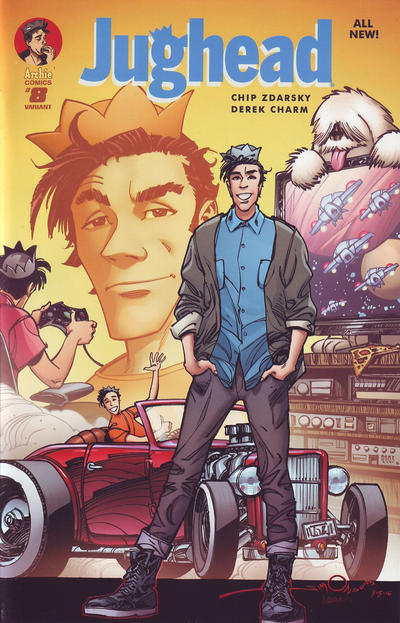 Cover for Jughead (Archie, 2015 series) #8 [Cover C Walter Simonson]