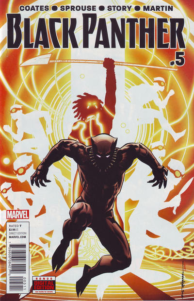 Cover for Black Panther (Marvel, 2016 series) #5