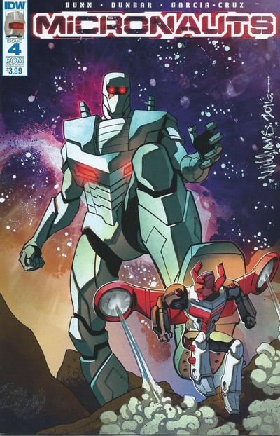 Cover for Micronauts (IDW, 2016 series) #4 [Subscription Cover]