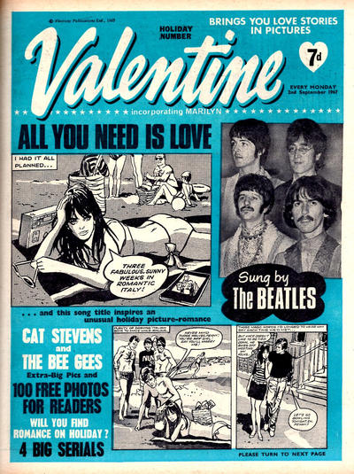 Cover for Valentine (IPC, 1957 series) #2 September 1967