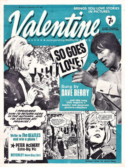 Cover for Valentine (IPC, 1957 series) #26 November 1966