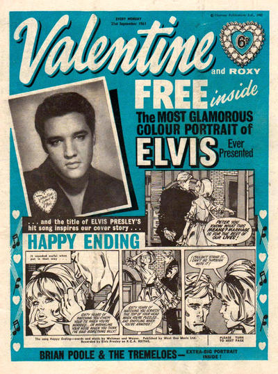 Cover for Valentine (IPC, 1957 series) #21 September 1963