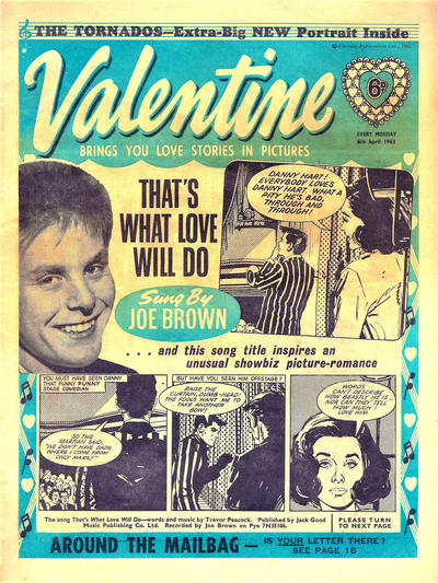 Cover for Valentine (IPC, 1957 series) #6 April 1963
