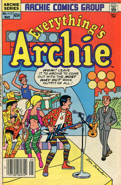 Cover for Everything's Archie (Archie, 1969 series) #117