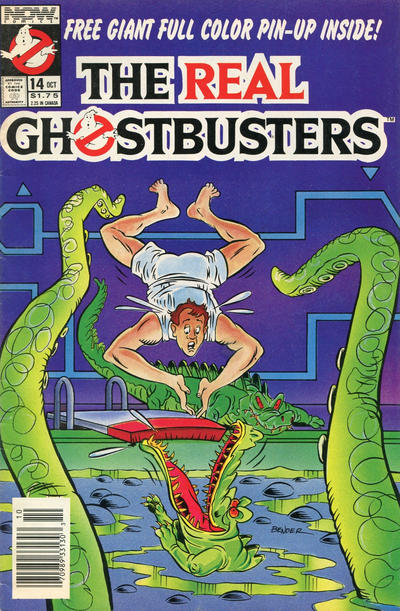 Cover for The Real Ghostbusters (Now, 1988 series) #14 [Newsstand]