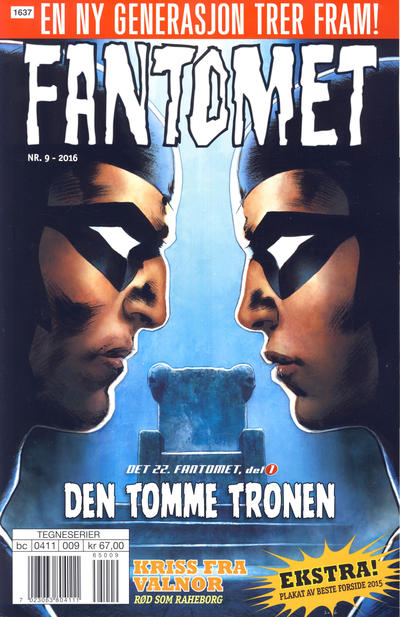 Cover for Fantomet (Hjemmet / Egmont, 1998 series) #9/2016