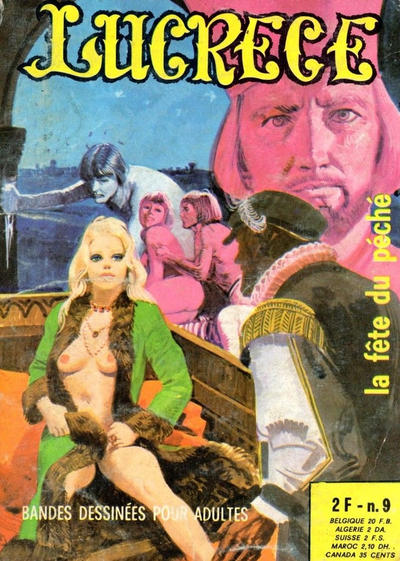Cover for Lucrece (Elvifrance, 1972 series) #9