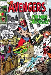 Cover Thumbnail for The Avengers (Marvel, 1963 series) #77 [British]