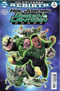 Cover Thumbnail for Hal Jordan and the Green Lantern Corps (DC, 2016 series) #2 [Rafa Sandoval / Jordi Tarragona Cover]