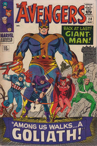 Cover Thumbnail for The Avengers (Marvel, 1963 series) #28 [British]