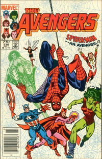 Cover for The Avengers (Marvel, 1963 series) #236 [Canadian]
