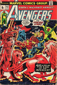 Cover Thumbnail for The Avengers (Marvel, 1963 series) #112 [British]