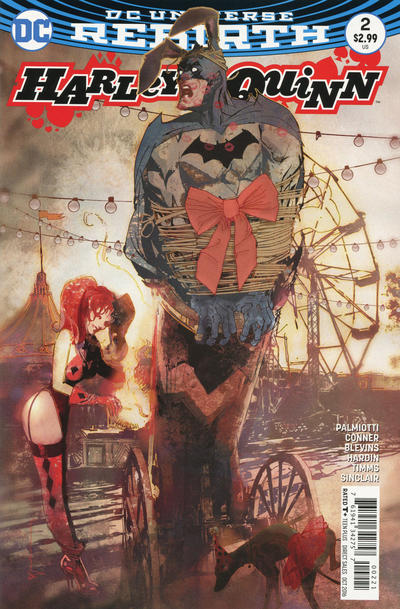 Cover for Harley Quinn (DC, 2016 series) #2 [Bill Sienkiewicz Cover]
